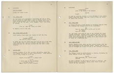 Moe Howard's Personally Owned Script for The Three Stooges 1942 Film ''Matri-Phony''